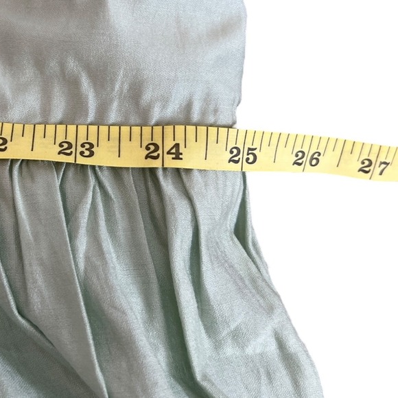 Pomander Place Beatrix Dress Green Puff Sleeve XL Tuckernuck Dress - Picture 9 of 10